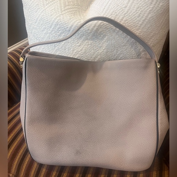 Kate Spade Chester Street Michaela Shoulder Bag. Taupe/Black with Gold Accents - Picture 4 of 8